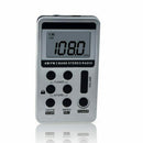 1pc Portable DC 5V Mini Pocket Two Band Radio FM/AM Digital Receiver With E