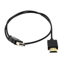 USB To HDMI Video Cable Adapter Converter Fits For Laptop HDTV LCD TV 50cm