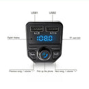 2018 New X1 Car Bluetooth Hands-free FM Transmitter USB Charger MP3 Music P E3T3