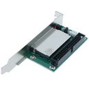 40-Pin CF Compact Flash Card to 3.5 IDE Converter PCI Bracket Back Panel ME