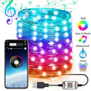 USB Bluetooth App Control 100 LED String Light Christmas Decoration (10m) A