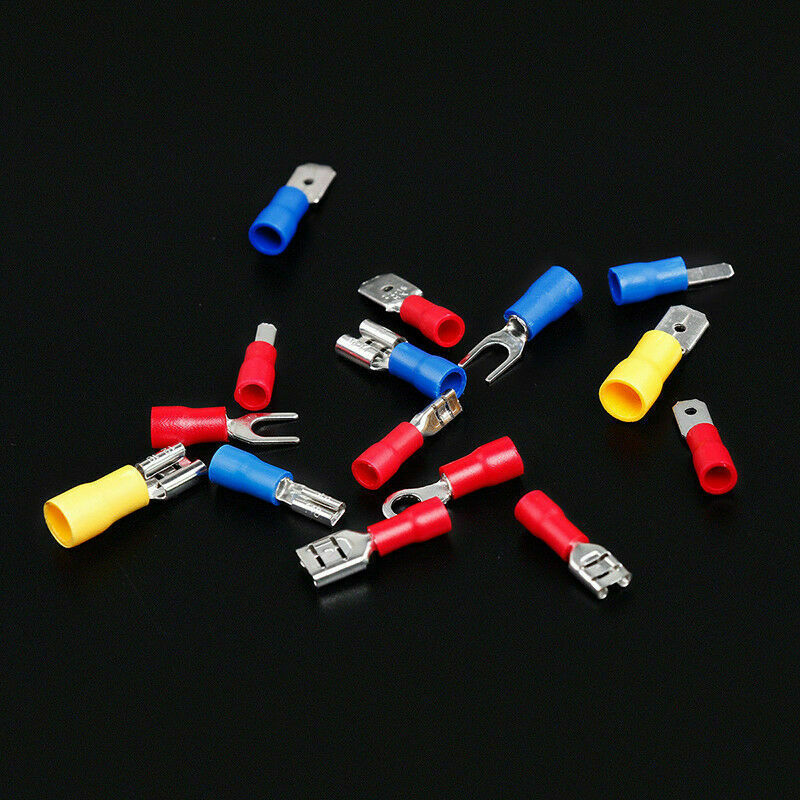 280pcs Assorted Insulated Electrical Wire Terminals Crimp Spade Connectors Set