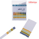 100Pcs 0-14 PH Test Strips Litmus Paper Universal Alkaline Acid Indicator Pap Gw