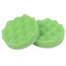 15x 4inch Polishing Waxing Buffing Woolen & Sponge Pads Kit For Auto Car Po N8O1