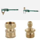 2pcs Brass Quick Connector Coupler Garden Hose Fittings External  M22 x 1.5 Male