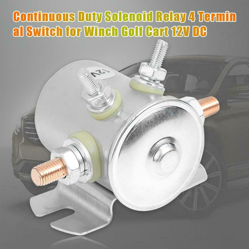 Continuous Duty Solenoid Relay Switch 974-1215-011 98226-9 for Winch Golf Cart