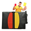 Top  Soccer Referee Wallet Red Card and Yellow Card Wallet Pencil NoteboMO
