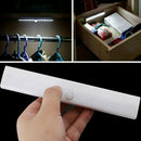 10  LED Motion Sensor Closet Light Wireless Night Cabinet Battery PoweredJCAU Gw