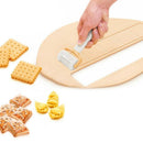 3PCS Fondant Cutter Plastic Icing Spatula Cookie Mold Rolling Biscuit Cutti Z9N7