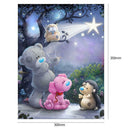 5D DIY Full Drill Diamond Painting Bear Cross Stitch Embroidery Mosaic Kits