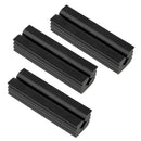 3Pcs/Set Golf Club Regripping Kit Tape Strips Hook Blade Rubber Vise Clamp,