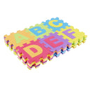 Kids Puzzle Educational Alphabet Numbers 36 Tiles and Edges Play Mat
