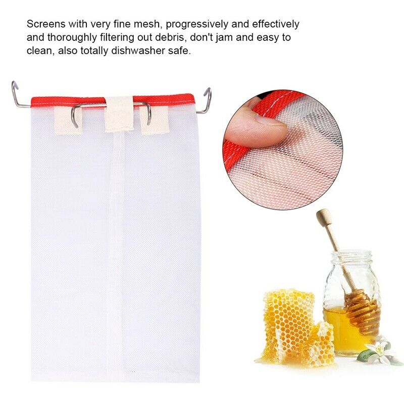 Rectangular Portable Honey Sieve Strainer Apiary Equipment Beekeeping Tools