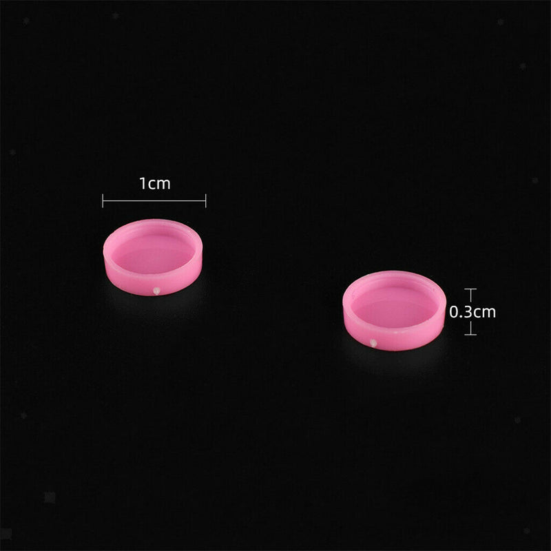 Lots 100 Eyelash Grafting Adhesive Glue Delay Holder  Cups 1cm