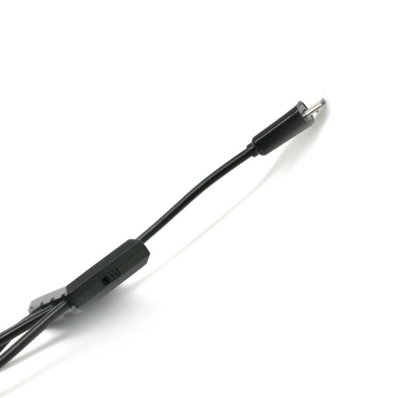 4 in 1 Male to Female Micro USB 2.0 Charging Host OTG Hub Cable Adapter