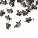 100x 3 Pin 2 Position Mini Size SPDT Slide Switches On Off PCB 5V 0.3A Switch Cy