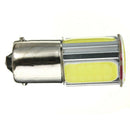 2x 1156 BA15S COB LED 5W Auto Turn Signals Backlight DC 12V White