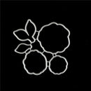 Rose Flower Design Metal Cutting Die For DIY Scrapbooking Album Paper3CJ