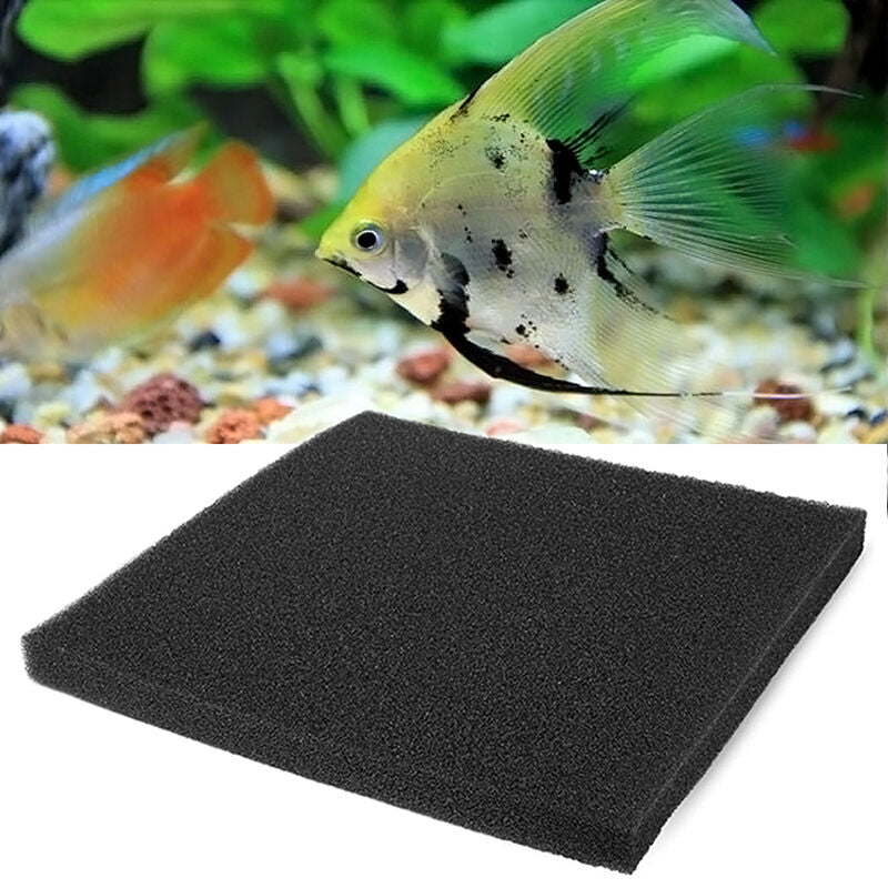 Black Aquarium Biochemical Cotton Filter Foam Fish Tank Sponge Pads 50*50cm