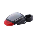 Solar Powered LED Bicycle Tail Light Bike Cycling Rear Safety Warning Lamp