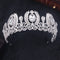 Wedding Crown Queen Headband Rhinestone Big Flower Bridal Tiara Bride Brida V6Y2