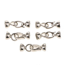5 Sets Copper Metal Clasp Lobster Hook Necklace Bracelet Connector Crafts