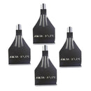 4pcs Flat Fan Nozzle Air Jet Blower Duster Dryer Drying 1/4 Bsp Spray Spreader