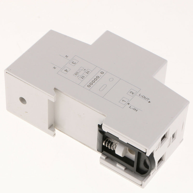 Multi-function DIN-rail Standard Single Phase 2P Electronic Energy Meter