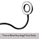 LED Selfie Ring Light with Cell Phone Holder Flexible Stand Stream Lamp ST-33