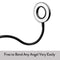 LED Selfie Ring Light with Cell Phone Holder Flexible Stand Stream Lamp ST-33