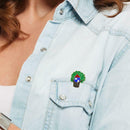 Creative Cartoon Tree House Brooch Badge Jacket Lapel Women Men Coat Pins