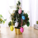 18pcs Dove Egg Easter Eggs Hand Painted Easter Decorative Toys Kids Pendant