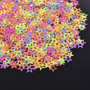 Nail Decoration Hollow Out Glitter Flakes Neon Star Nail Sequin Color Mixing Hot