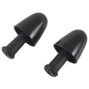 Black PVC Swimmer Swimming Nose Clip Ear Plug + Clear Case Unisex Q8T7