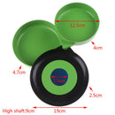 1set Fishing Bait Tray Outdoor Mini Pull Bait Tray Bait Plate Three Floors-