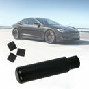 Universal Aluminum BLACK Racing Car Gear Shift Knob Shifter Lever Head 1pcs