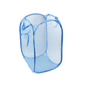 Foldable Color Net Storage Basket Laundry Basket Laundry Basket,Clothes Bas W4B8