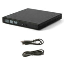 USB External Drive DVD CD RW Disc Burner Combo Reader Laptop Windows E9E1