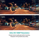 4" Vehicle HD 1080P Car Dashboard DVR Camera Video G-Sensor Dash Recorder U9M0