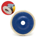 1pcs 100mm 3.94" Wool Buffing Angle Grinder Wheel Felt Disc Pad Polishing S D6N9