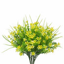 4pcs Flowers Plants Faux Plastic Shrub Bouquet Simulation Greenery Bushes I B1S8
