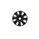 Black Dust Blower Fan For Rotary Tools -Thread M8X0.75 24x18 x10mm LJ