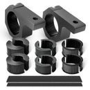 4-Pack (Standard) Mounting Bracket Kit Led Off-Road Light Horizontal Bar Tu