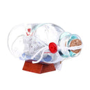 Glass Pirate Ship Sailing Boat Wishing Drift Bottle Home Office Welt  Xmas Gift