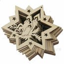 Boutique Small Pendant wooden Christmas candle charms