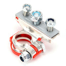 2Pcs Car Black Red Battery Terminals Metal Replacement Clamp ElectricConnecto-OZ