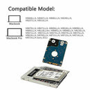 Hard Drive Caddy Tray 9.5mm Universal SATA 2nd HDD HD SSD Enclosure Hard Dr