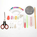 100pcs/Set Sewing Kit Needles Quilting Thread Stitching Embroidery Craft A