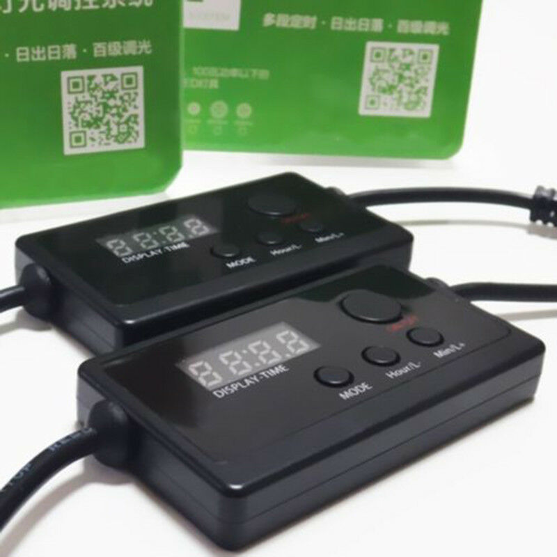 LED Light Smart Dimmer Controller Modulator For Aquarium Fish Tank Timing 0.05UM
