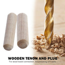 100pcs Wooden Needle Bolt Dowel Pins Round Raft Cork Twill Wood Nails (A) A